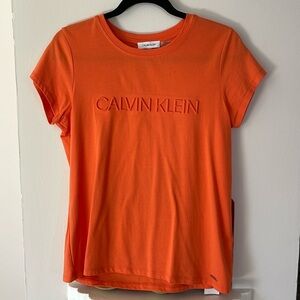 Calvin Klein Orange T-Shirt